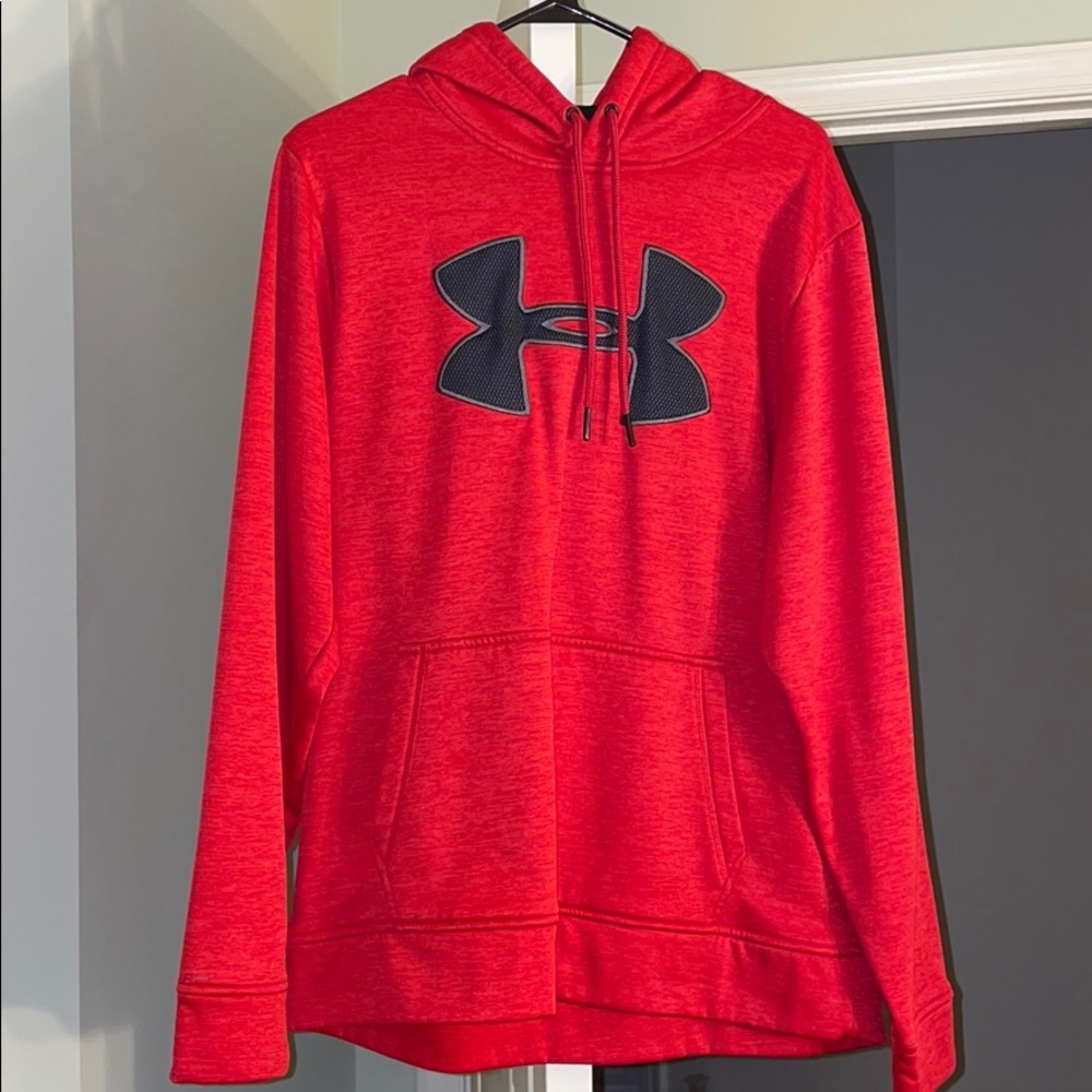 Red under armor sweatshirt new